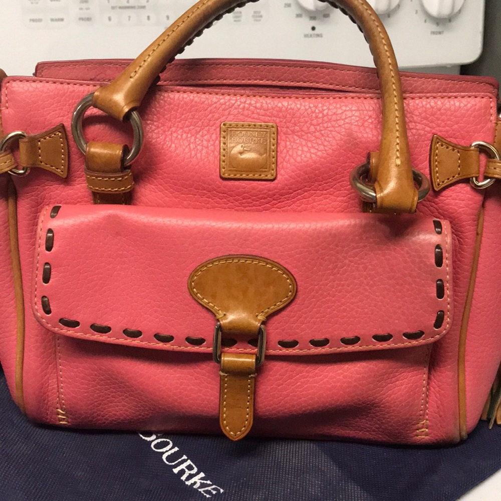 Dooney Bourke pink satchel